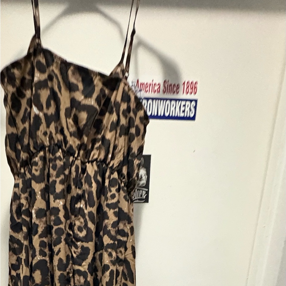 SHEIN Leopard Print Jumpsuit